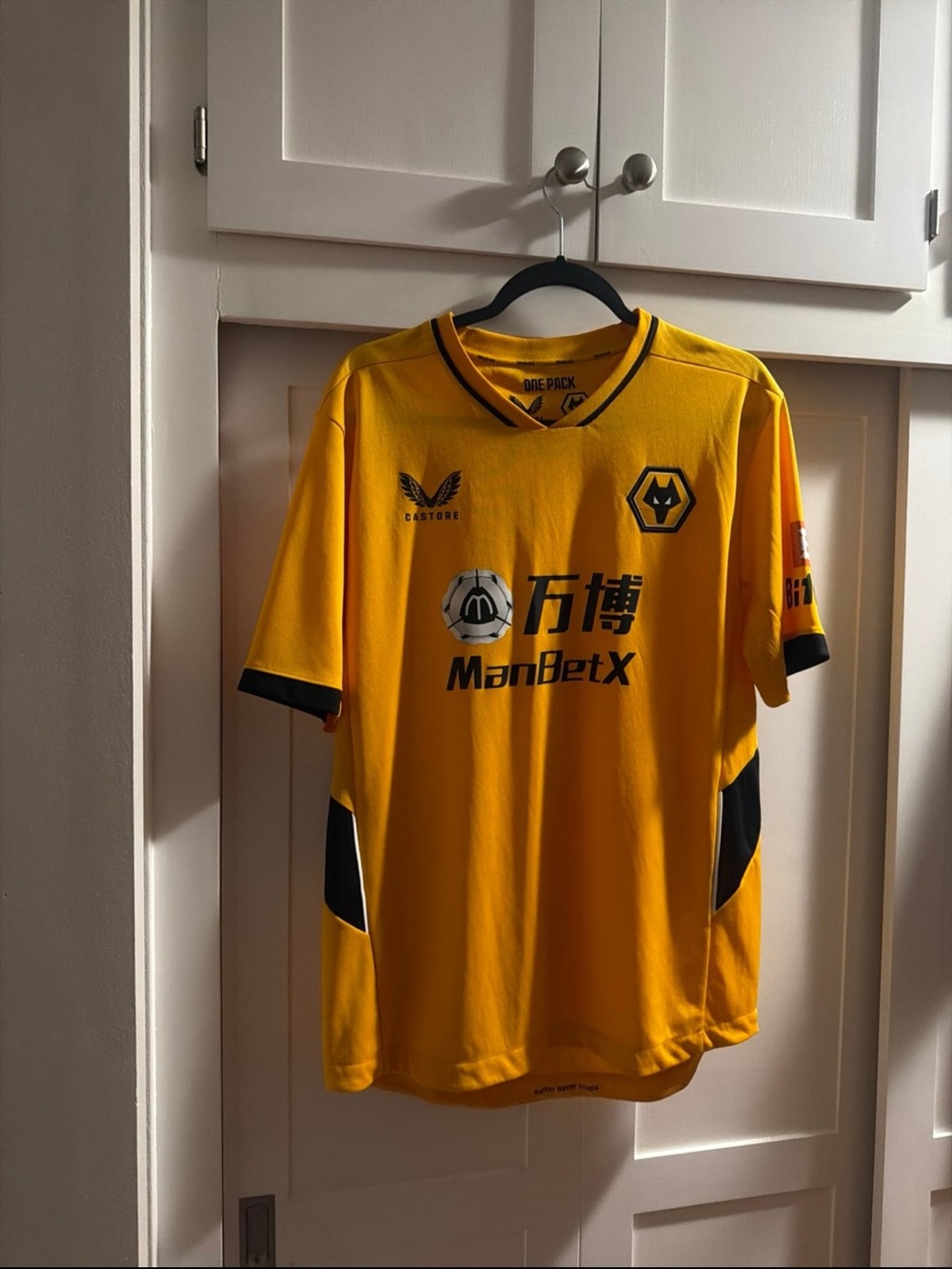 Castore Wolverhampton Wanderers Home Jersey -Orange/Black